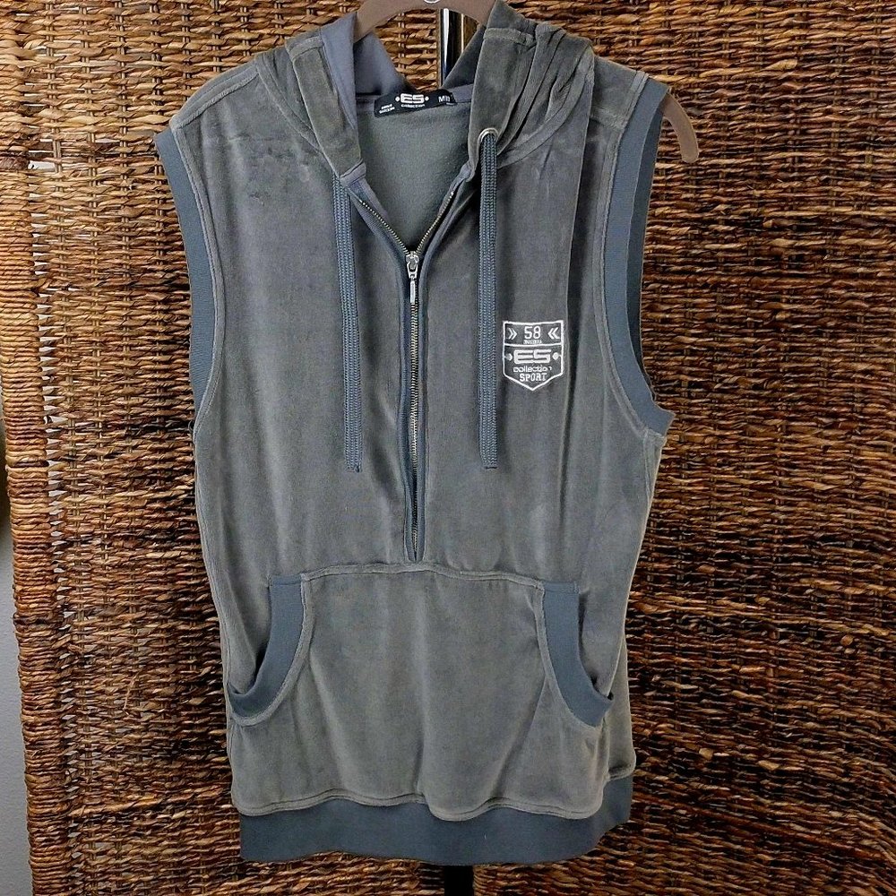 ES Collection Sleeveless Hoodie Medium